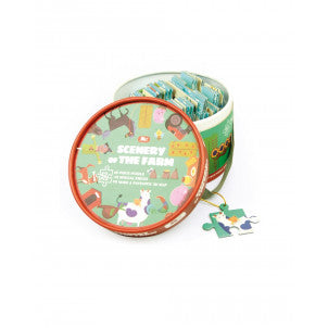 Puzzle escenario granja 42pzas miniwhale 1