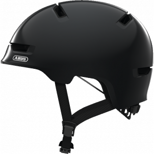 T51-55 casco scraper kid 3.0 shiny grey abus 1