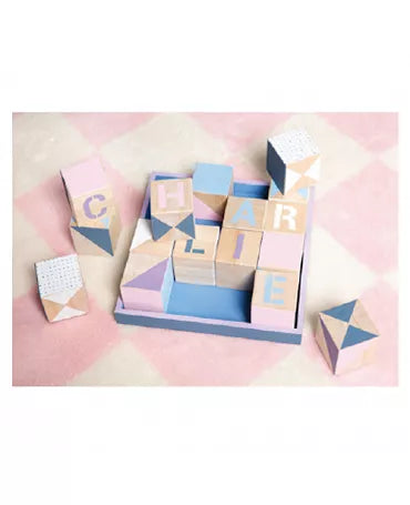 Puzzle cubos madera 16 ud 2