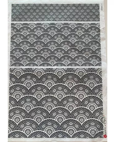PAPEL ARROZ paperdesigns PATTERN 0122 ENCAJE 1