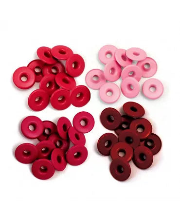 EYELETS X 40 ROJO WE R MEMORY KEEPERS • WIDE 1