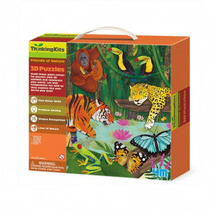 Thinking kits puzzle 3d selva tropical 4m 1