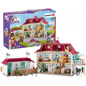 Granja con vivienda y establo schleich 1