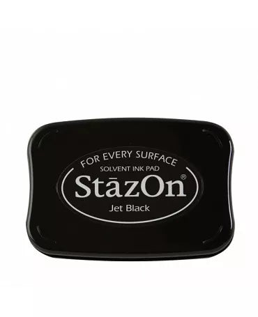 TINTA STAZON INKPAD Jet Black 1