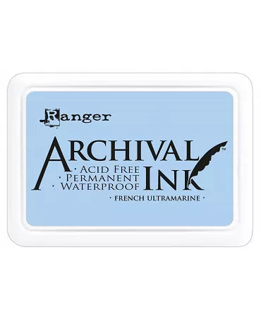 TINTA ARCHIVAL INK PAD FRENCH ULTRAMARINE 1
