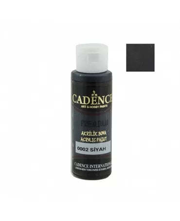 Pintura acrílica BLACK Cadence 70ml 1