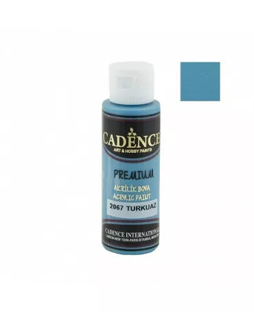 Pintura acrílica TURQUOISE Cadence 70ml 1