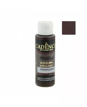 Pintura acrílica DARK BROWN Cadence 70ml 1