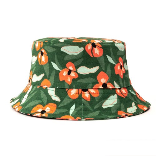 Sombrero bob orange flower le chapote 1