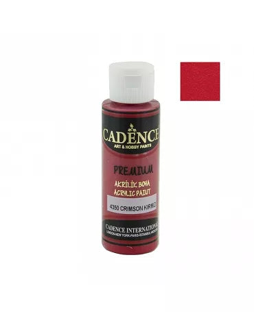 Pintura acrílica CRIMSON RED Cadence 70ml 1