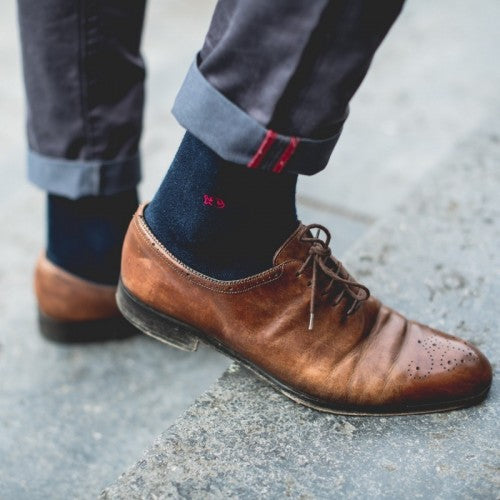 Calcetines licorice black billy belts 1