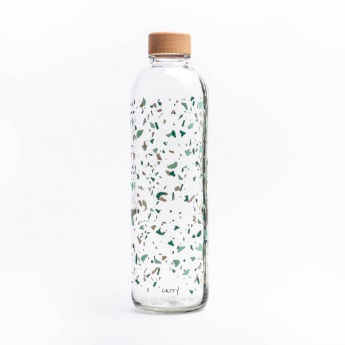 Botella cristal terrazzo 1l carry 1