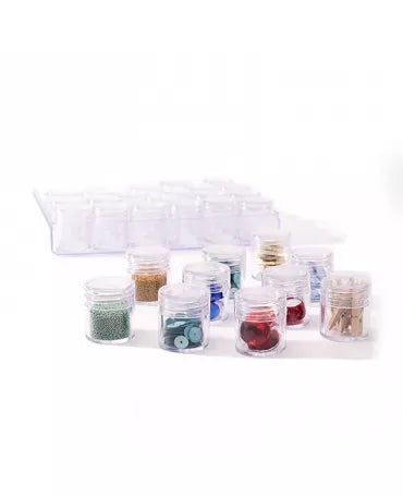 Caja de almacenamiento + 30 frascos 2