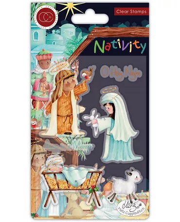 Sello silicona Crafter&039;s Companion Nativity 1