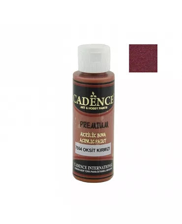 Pintura acrílica OXIDE RED Cadence 70ml 1