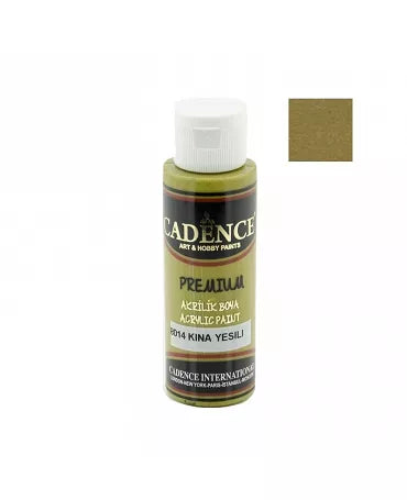 Pintura acrílica HENNA GREEN Cadence 70ml 1