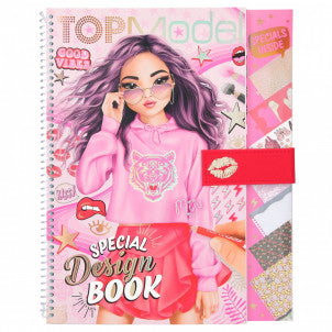 Libro para colorear especial top model 1