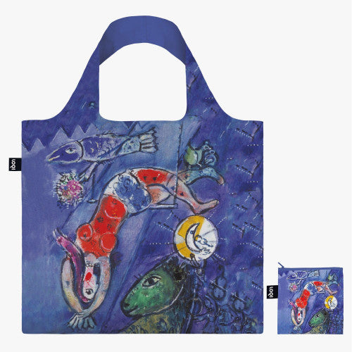 Bolsa reutilizable marc chagall the blue circus loqi 1
