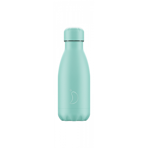 Botella inox. pastel menta total 260ml chilly's 1
