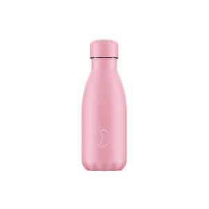 Botella inox. pastel rosa total 260ml chilly's 1