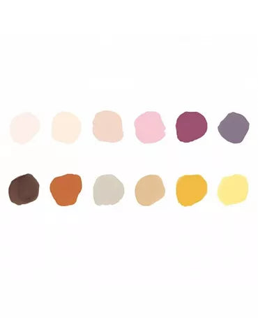 Lápices Colores acuarelables NUVO Hair & Skin 12 ud 2