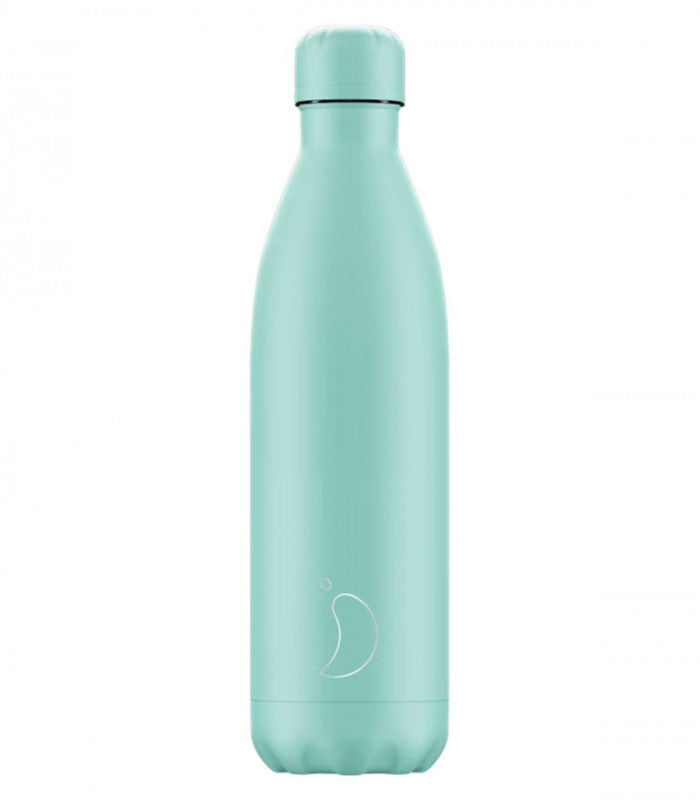 Botella inox. pastel menta total 750ml chilly's 1