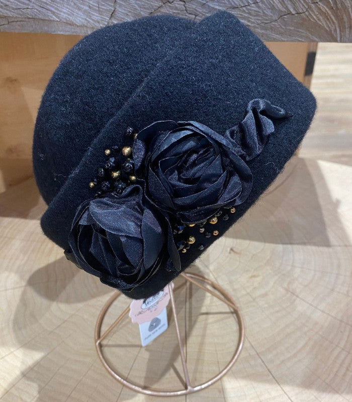 Gorro basur negro willi hats 1