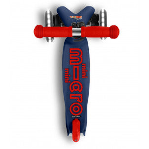 Patinete mini-micro deluxe led azul/rojo 2