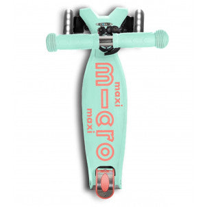 Patinete maxi-micro deluxe led menta 2