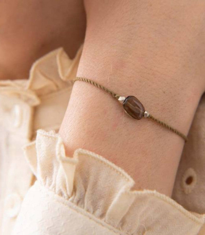 Pulsera piedra smokey quartz a beautiful story 2