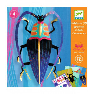 Papel creativo insectos djeco 1