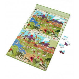 Puzzle magnetico discovery dino scratch 2