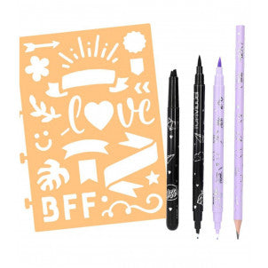 Set de hand lettering top model 2
