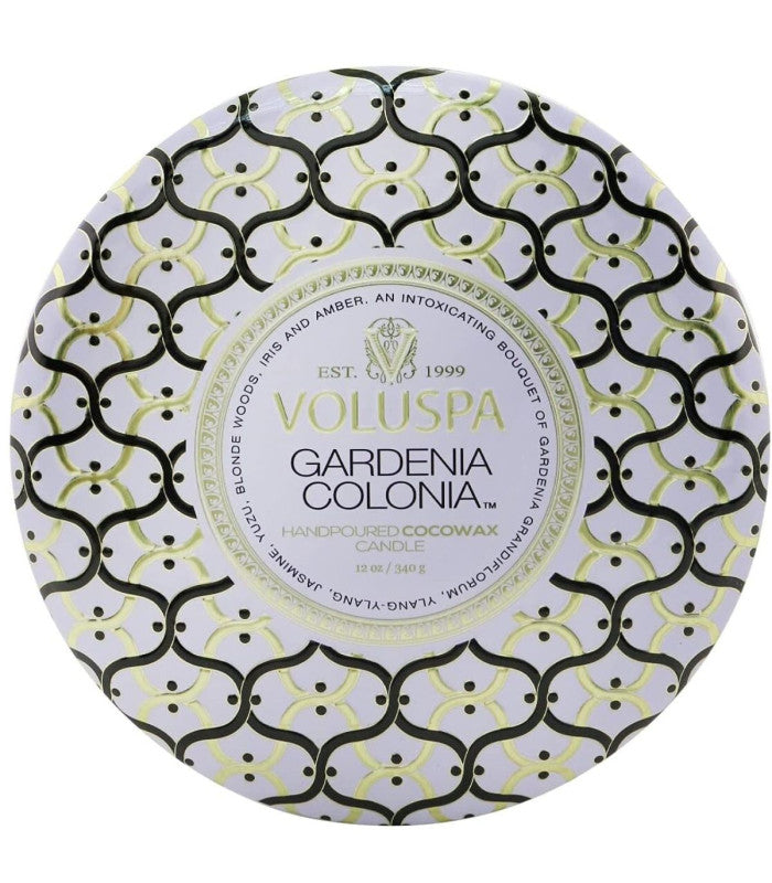 Vela 3 mechas gardenia colonia voluspa 1