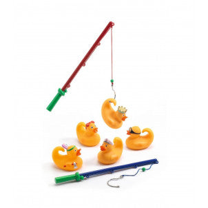 Juego habilidad pesca 5 patos amarillos djeco 1