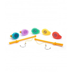 Juego habilidad ducky pesca 5 patos djeco 2