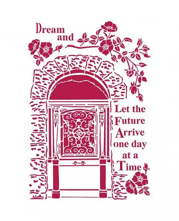 STENCIL Stamperia 21x29,7cm Lady Vagabond Dream 1