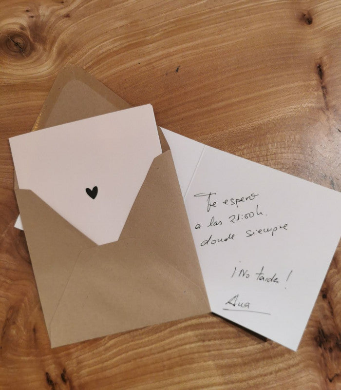 Tarjeta corazon reconecta - san valentin 2