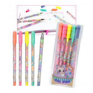Set rotuladores de gel arco iris ylvi 1