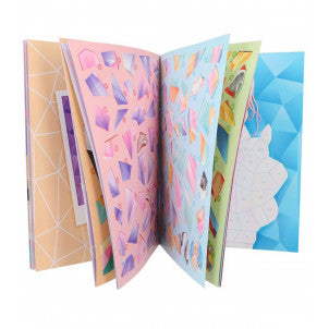 Libro de pegatinas por numeros fantasy top model 2