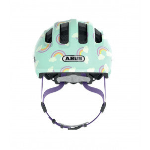 T45-50 casco smiley 3.0 led blue rainbow abus 2