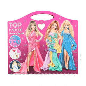Cuaderno para colorear glamour special top model 2