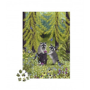 Puzzle mapaches 500 pzas janod 2