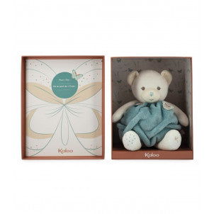 Burbuja de amor oso verde 30cm plume kaloo 1