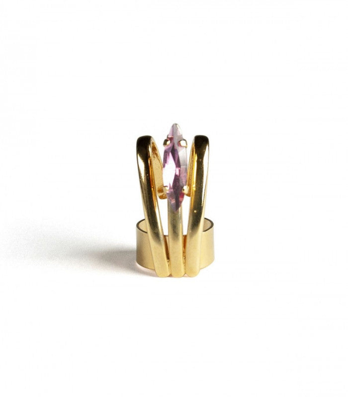 Anillo nailcuff simple malva julie sion 1