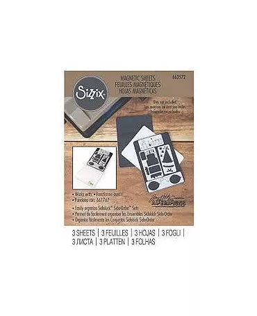 Base Imantada Sizzix 7x9.7cm 3ud 1