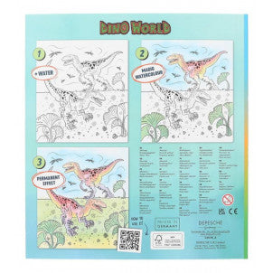 Libro de acuarelas dino world 2