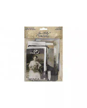 Tim Holtz Idea-ology Parientes Encontrados 45pc 1