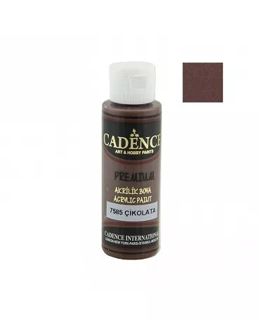 Pintura acrílica CHOCOLATE Cadence 70ml 1