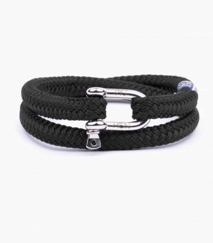 Pulsera salty steve black-silver pig & hen 1